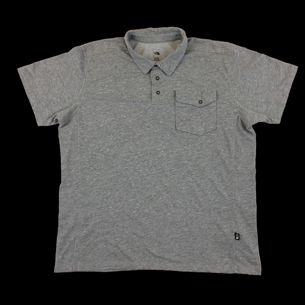 The North Face Men's Short Sleeve Grey Polo
